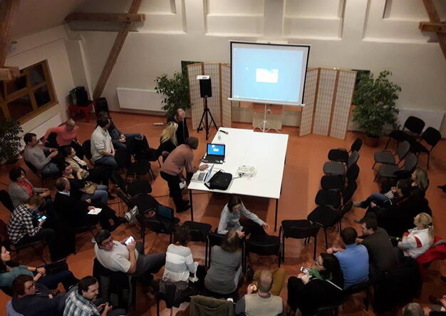 velký sál prezentace